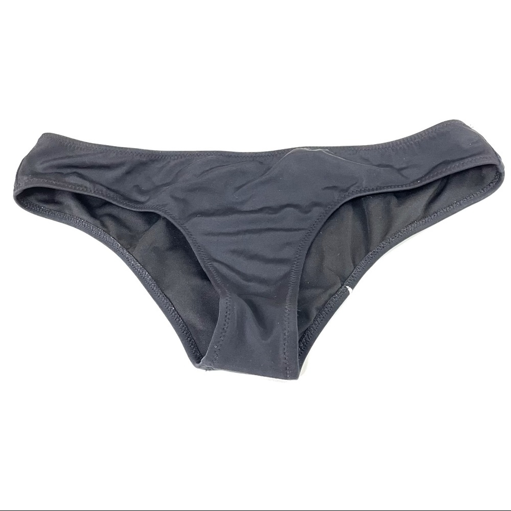Victorias Secret Bikini Bottoms Small Cheeky Black